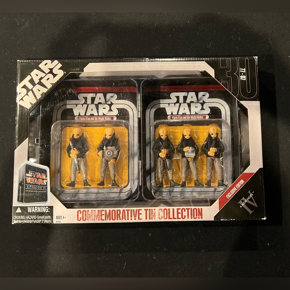 Star Wars episode IV modal nodes commemorative tin collection toy
